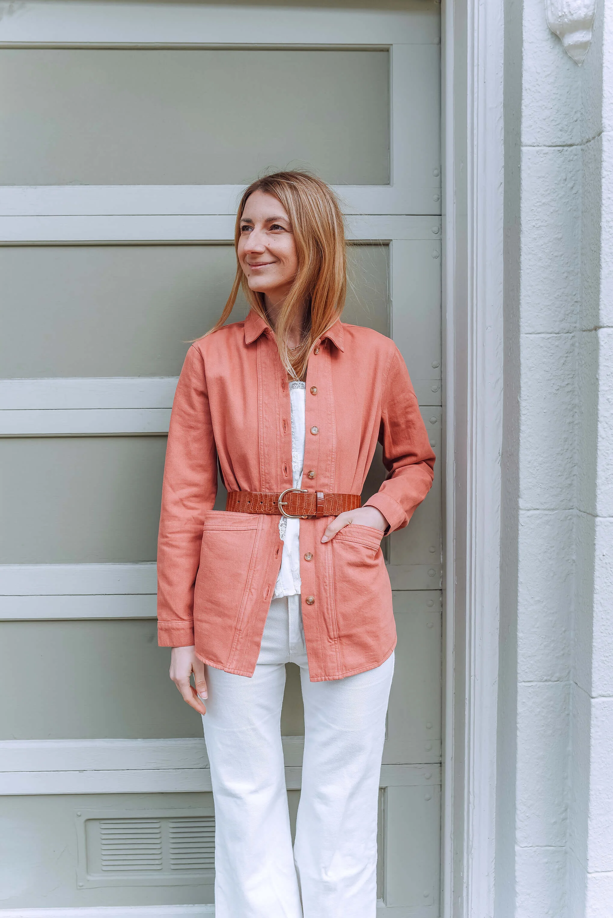 Sezane Pink WILL JACKET — zory mory